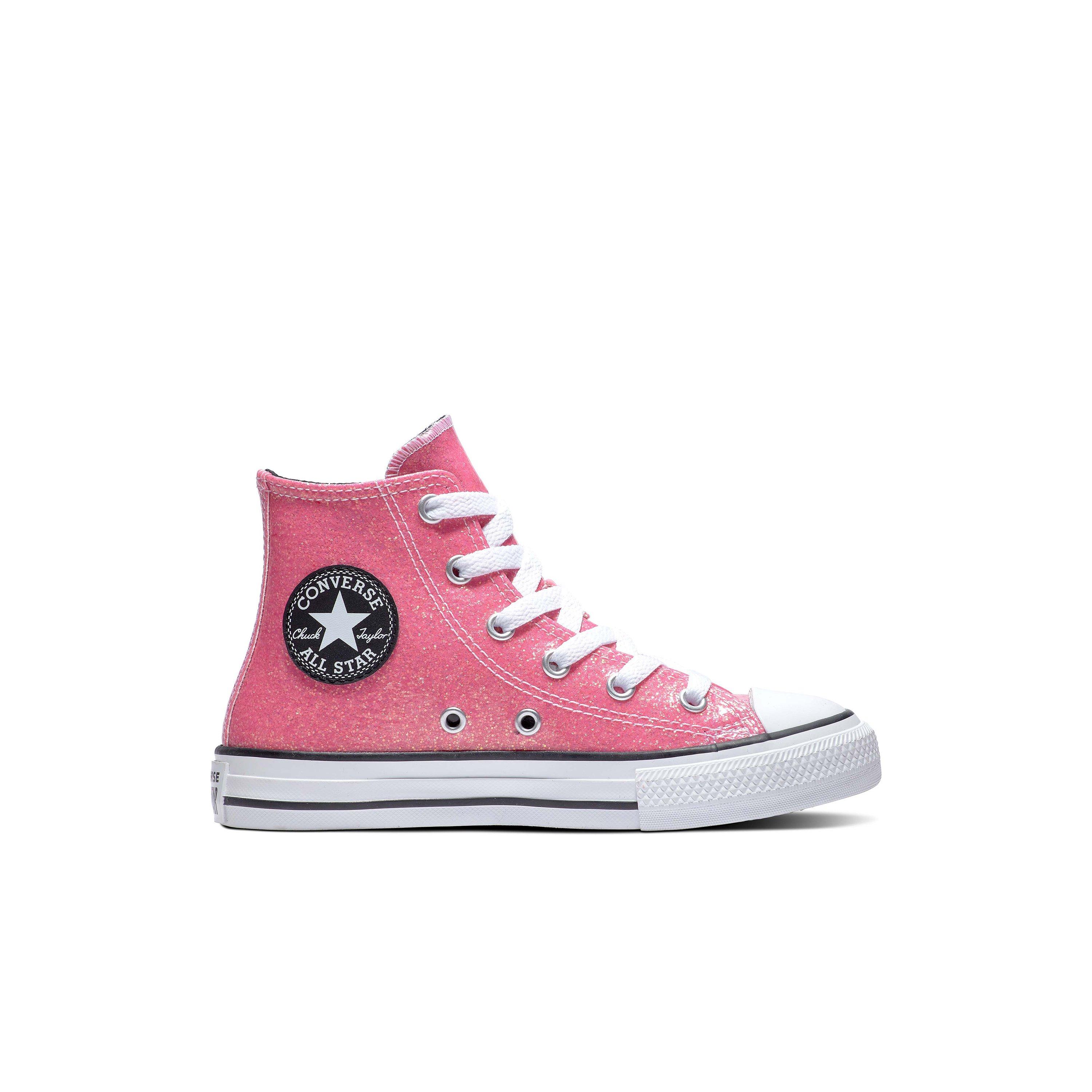 Glitter pink outlet converse